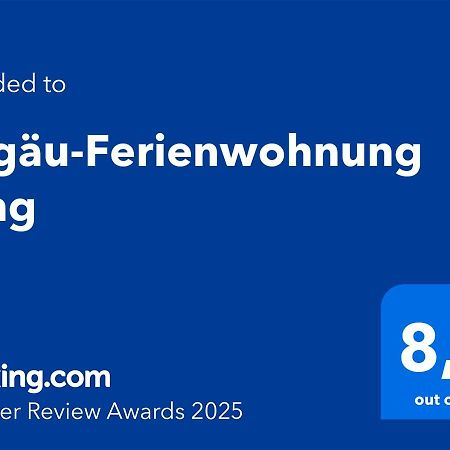 Allgaeu-Ferienwohnung Jung Fischen im Allgaeu Екстериор снимка